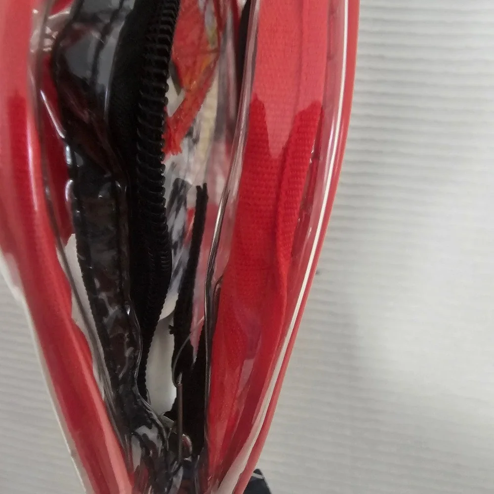 Hot Wheels Mini Backpack Clear PVC Rodger Dodger Racing Red‎ S26HW67562-XX NEW